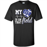 Washington Huskies Football My Heart is on that Field - Shirt