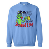 Slammed I Am I Would Drink Beer With A Goat On A Boat Shirt - Sweatshirt