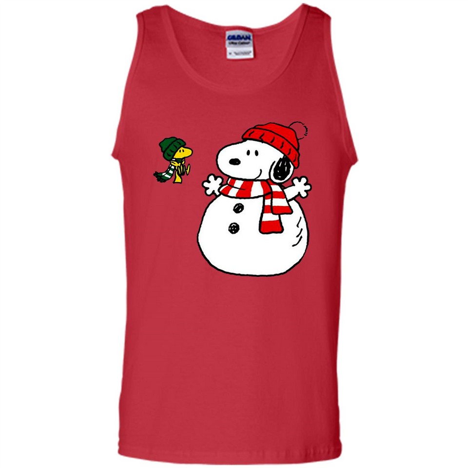 Snoopy Snowman Christmas