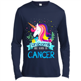 Unicorns are born in Cancer Birthday Rainbow Gift Custom Ultra Cotton