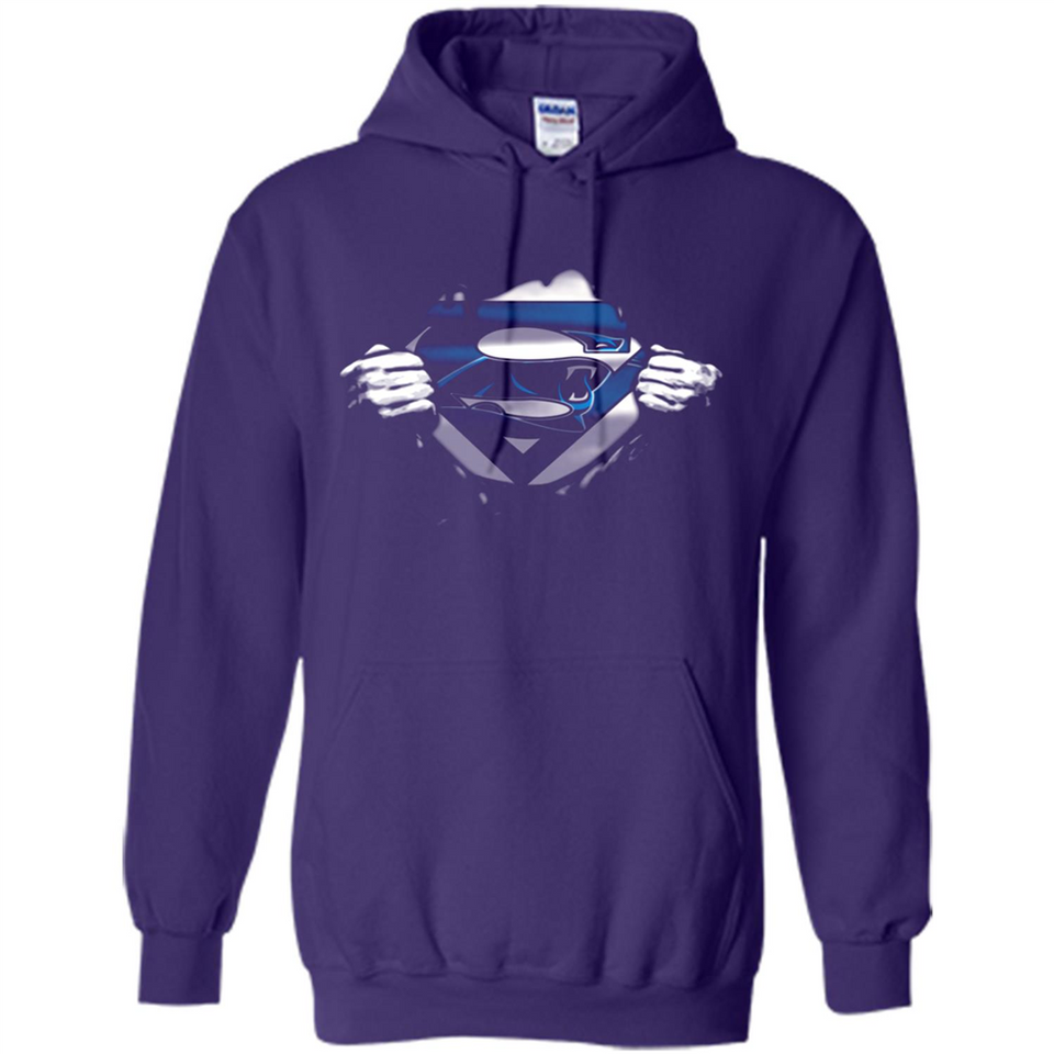 Carolina Panthers And Superman Fans - Hoodie
