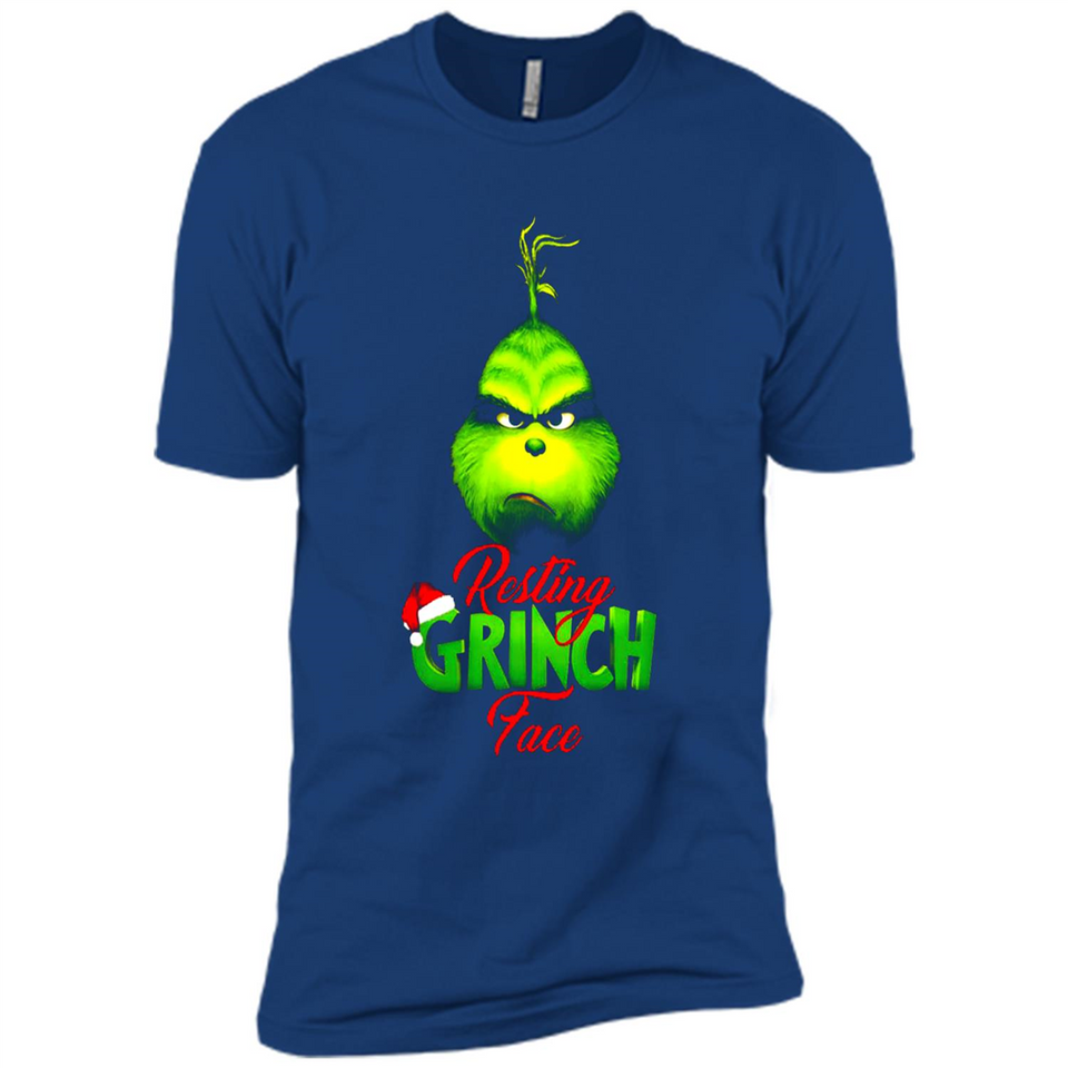 Resting Grinch Face Shirt PINGPONG - Premium Short Sleeve T-Shirt