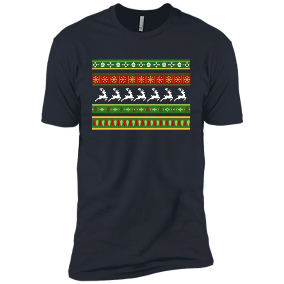 Ugly Christmas Funny Festive - Premium Short Sleeve T-Shirt