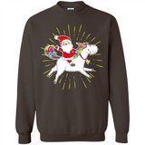 Unicorn And Santa Christmas - Sweatshirt