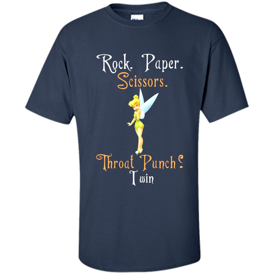 Tinker Bell Rock Paper Scissors Throat Punch I win PINGPONG