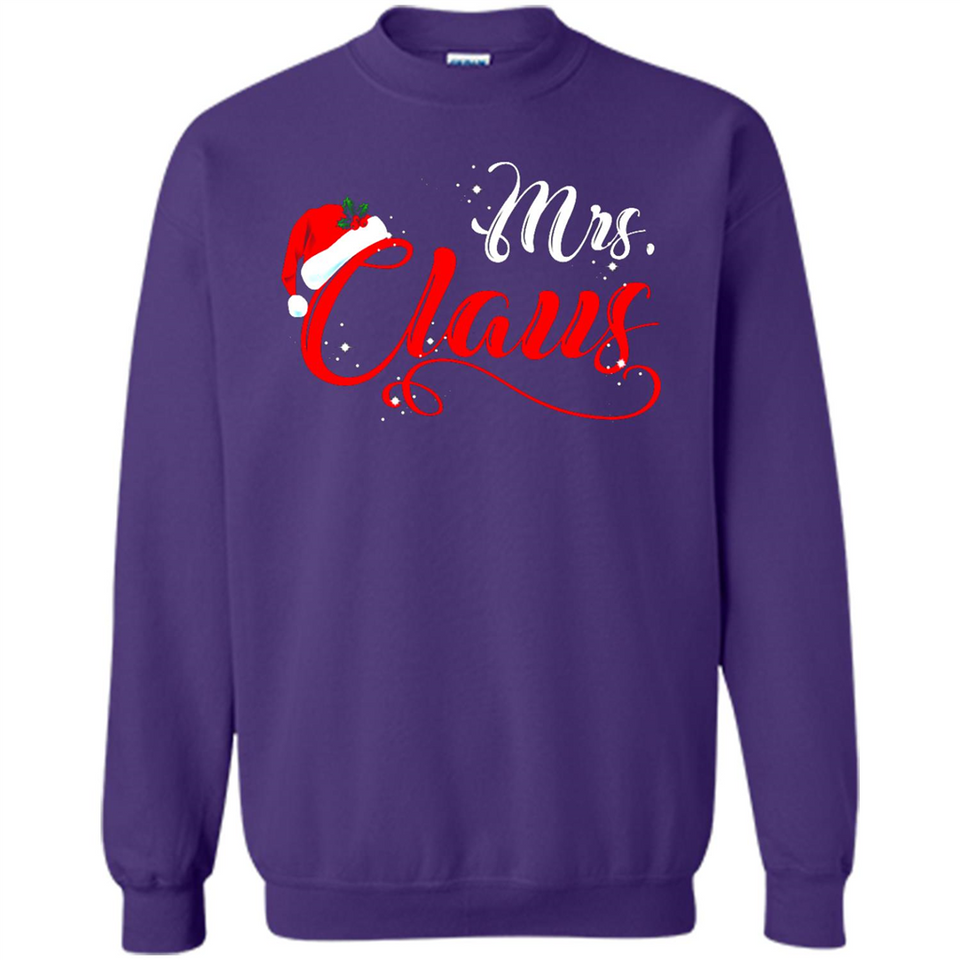 Mrs. Claus Santa Claus Merry Xmas T-Shirt - Sweatshirt