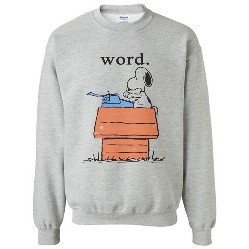 Snoopy Word - Sweatshirt