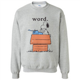 Snoopy Word - Sweatshirt