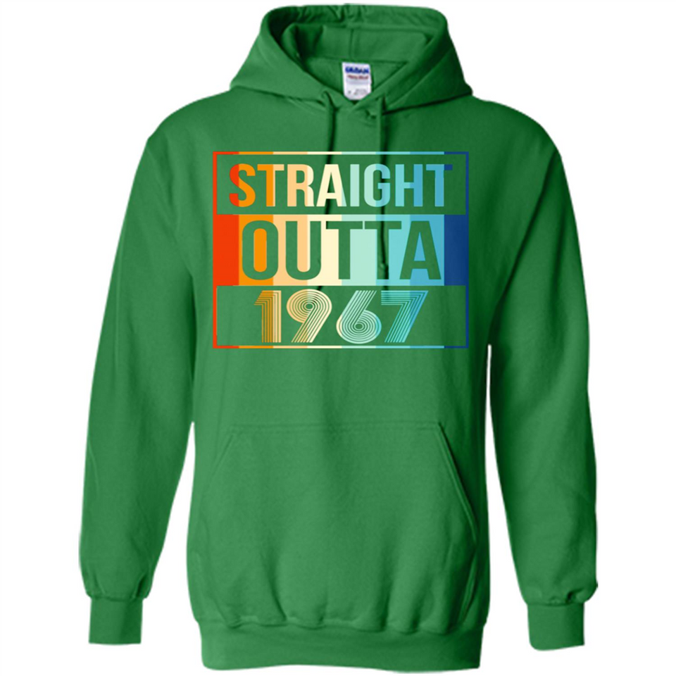 Retro Straight Outta 1967 51 Years Old - Hoodie