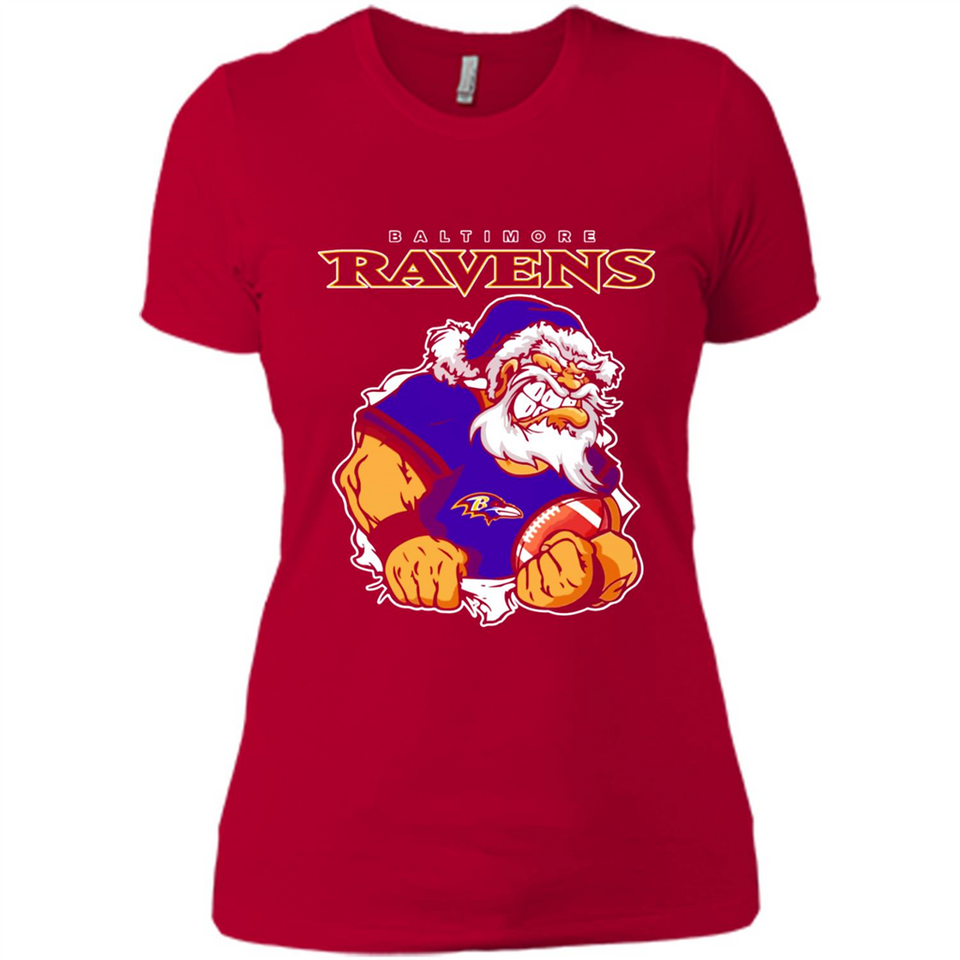 Grumpy Santa Claus Baltimore Ravens Football Team PINGPONG
