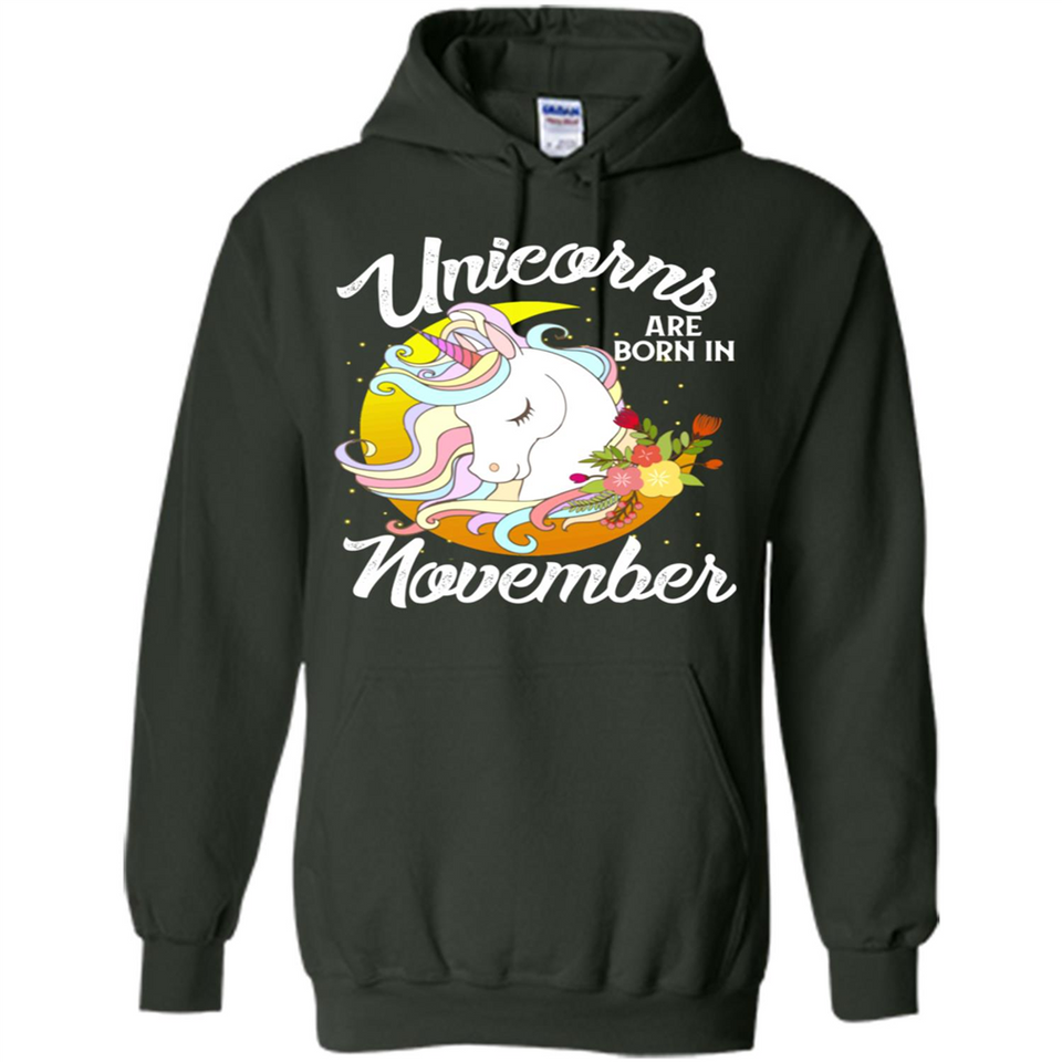 Unicorns Are Born In November Magical Rainbow