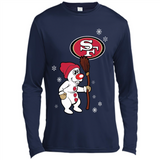 San Francisco 49ers Snowman