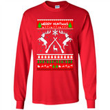 Merry Huntmas Ugly Christmas sweater PINGPONG