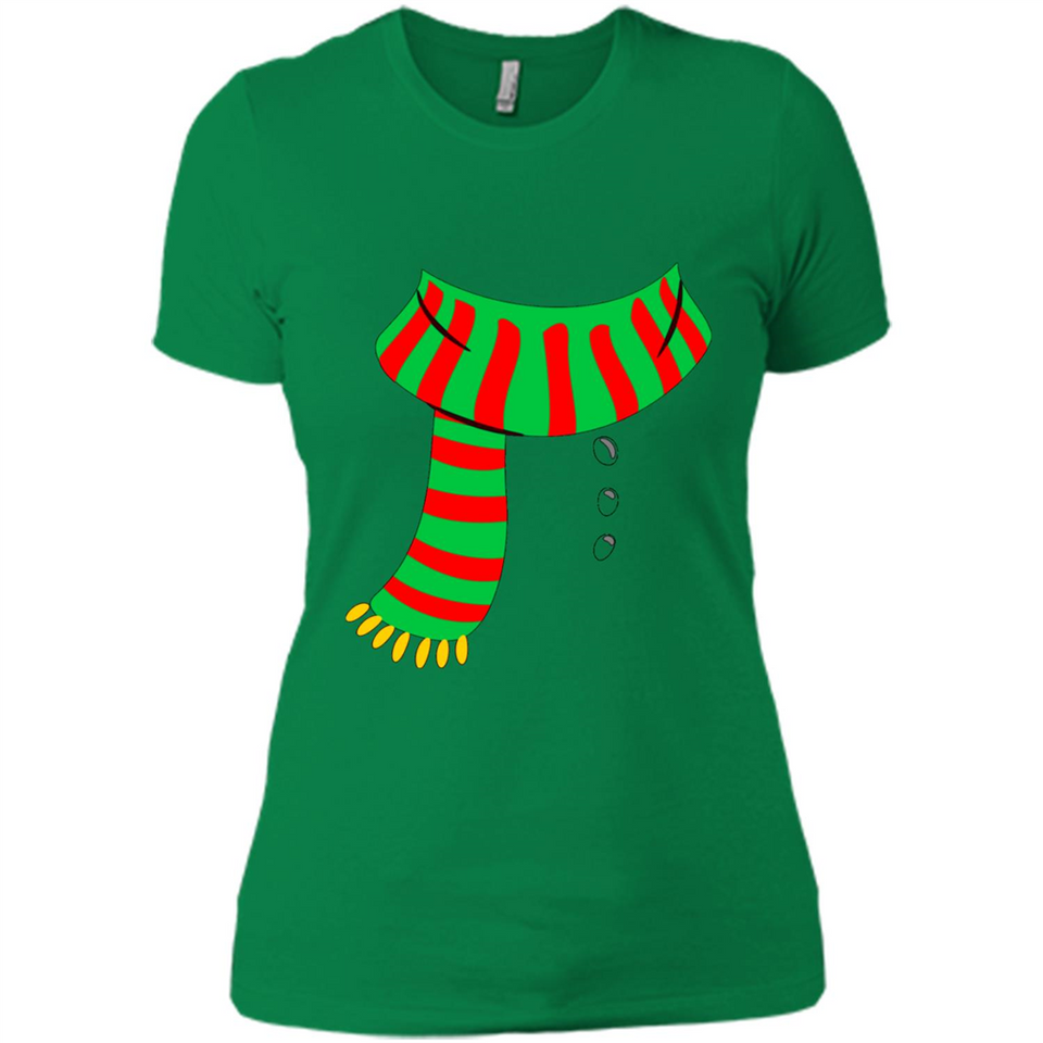 Snowman Scarf Costume T-shirt Christmas