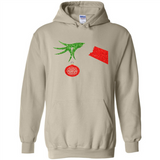 Funny Grinch Hand holding Firefighter ornament Christmas Sporty T-Shirt - Hoodie