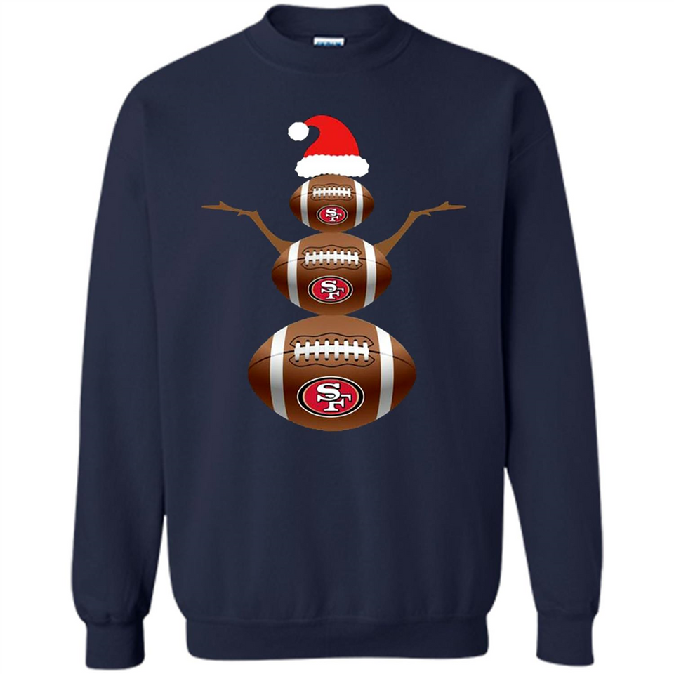 San Francisco 49ers NFL Dabbing Snowman Xmas