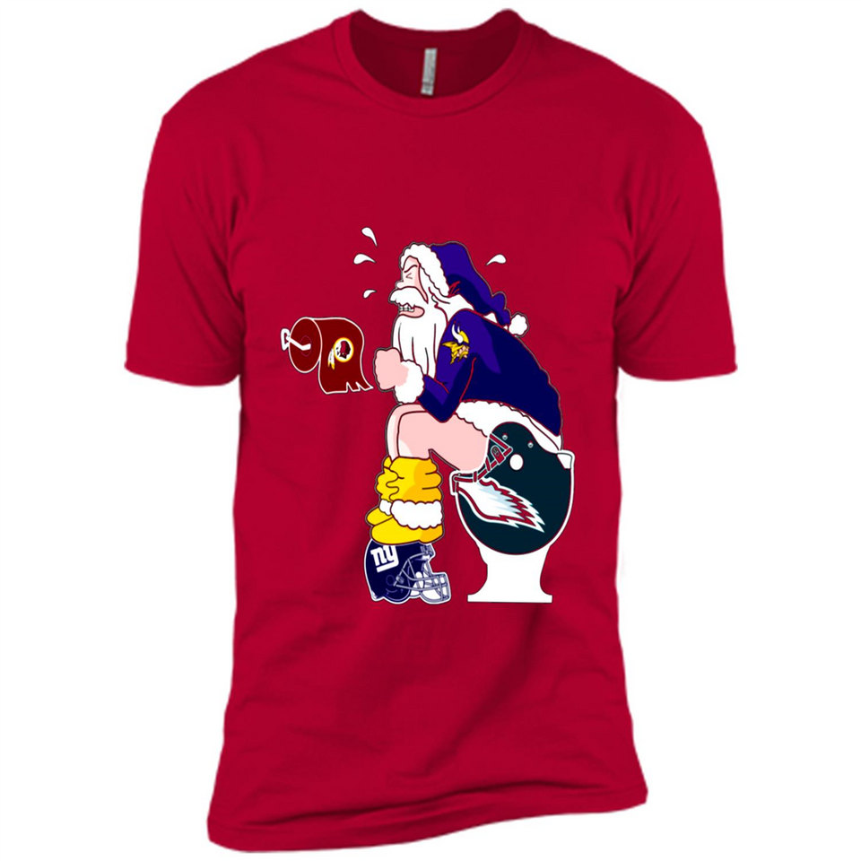 Minnesota Vikings Toilet Santa Claus PINGPONG