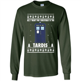 All I Want For Christmas Is The Tardis Ugly PINGPONG