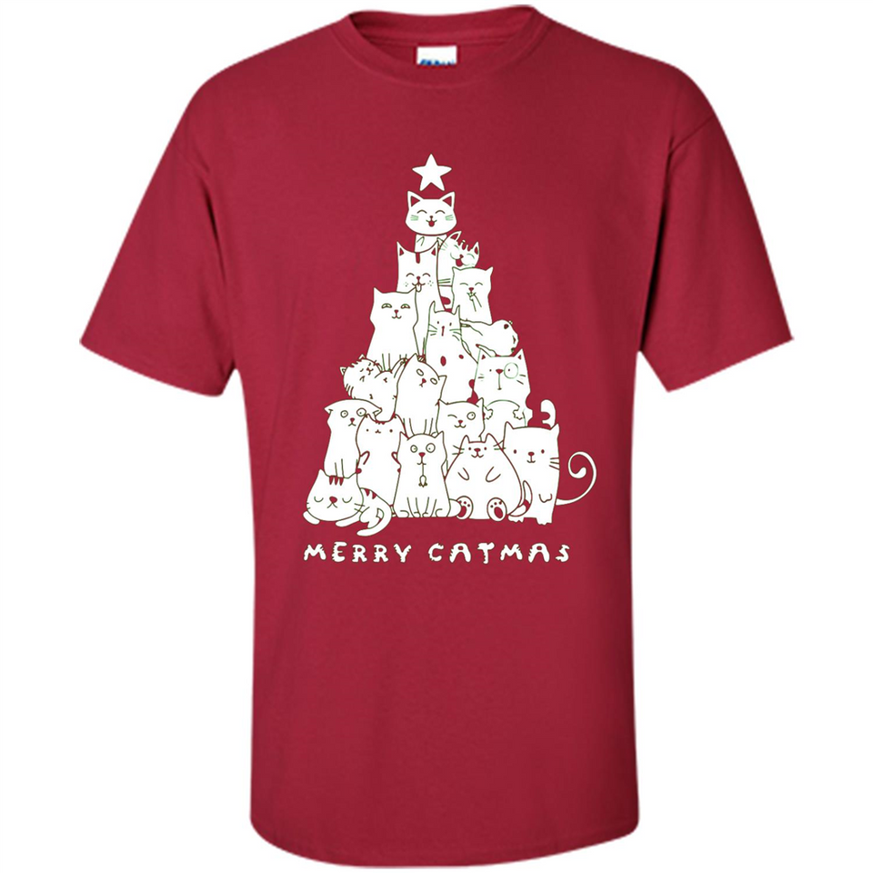 Merry Catmas - Merry Christmas Cat Lover Mug PINGPONG - Shirt