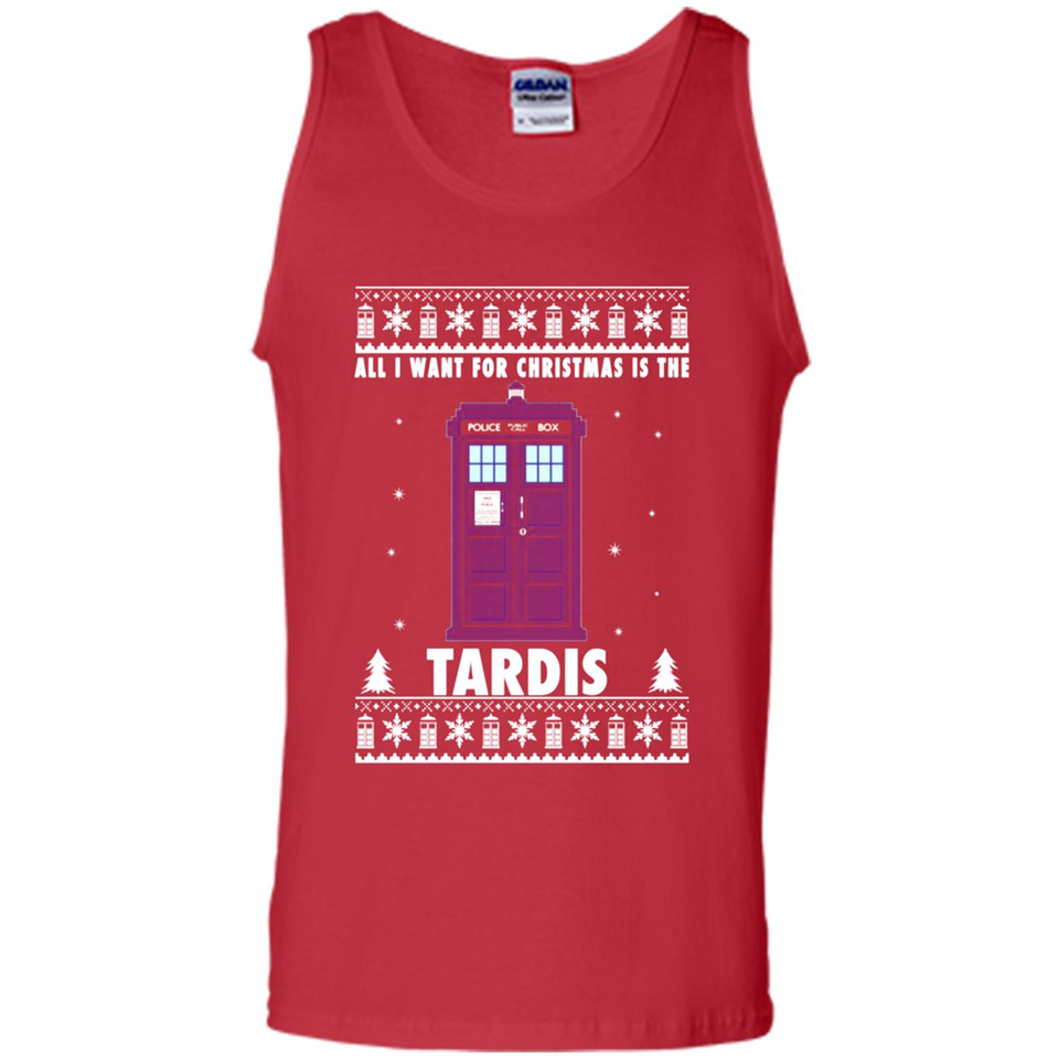 All I Want For Christmas Is The Tardis Ugly PINGPONG