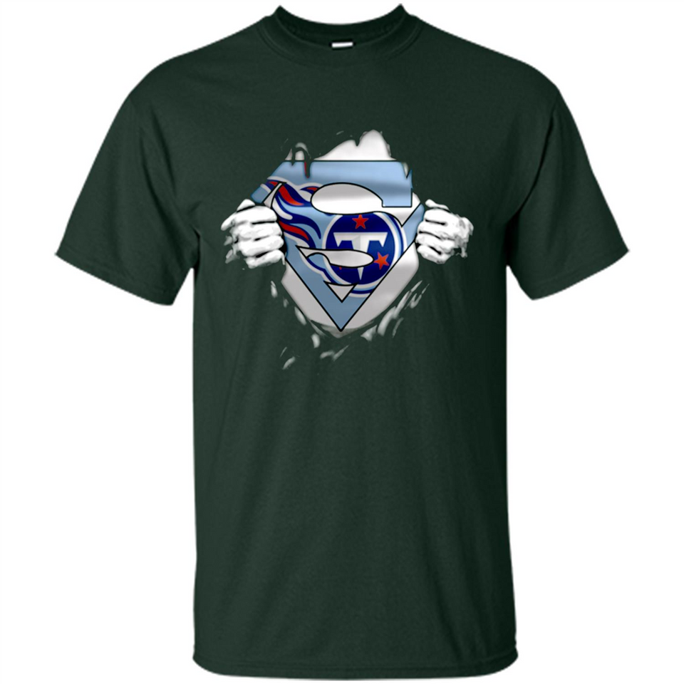 Tennessee Titans And Superman Fans - Shirt