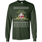 Christmas Santa Goldwyn Mayer Logo - Long Sleeve T-Shirt