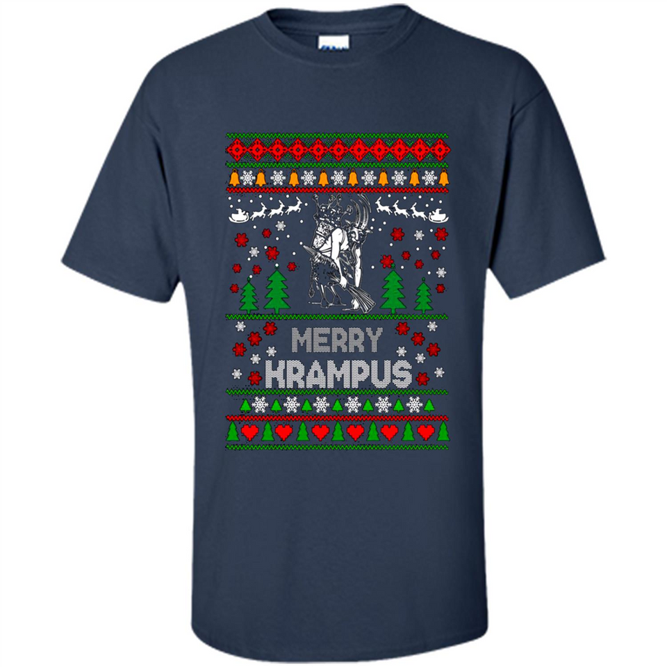 Merry Krampus Christmas sweatshirt PINGPONG