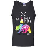 Mama Bear Shirt Tie Dye Family Vacation & Camping Tee - Tank Top