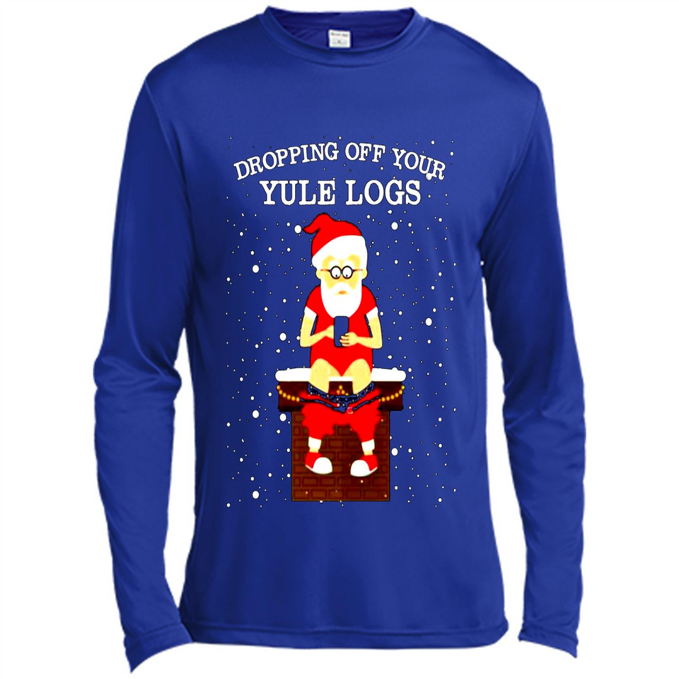 Santa Dropping Off Your Yule Logs