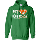 Cleveland Browns Football My Heart is on that Field - Hoodie