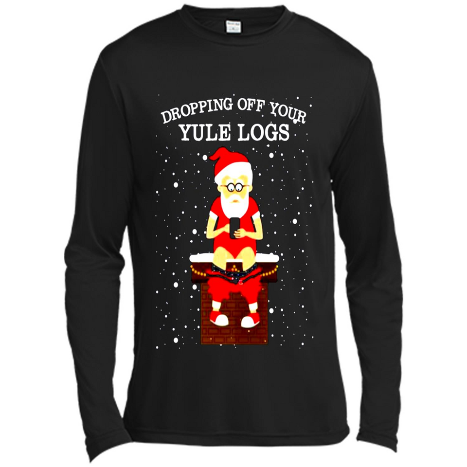 Santa Dropping Off Your Yule Logs