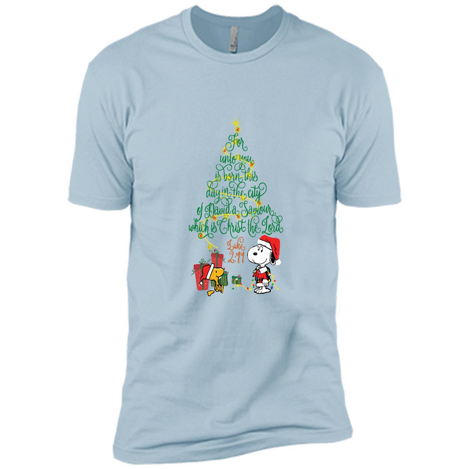 Snoopy-Woodstock-Christmas-tree-for-unto-you-is-born-this-day
