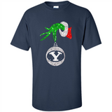 Fantastic Byu Cougars Glitter Grinch Monogram Ornament Christmas Gift - Shirt