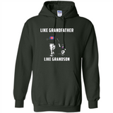 Chicago Cubs GrandFather Like GrandSon - Hoodie