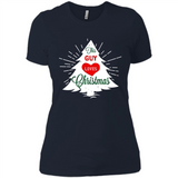 This Guy Loves Christmas Shirt - Ladies' Boyfriend T-Shirt