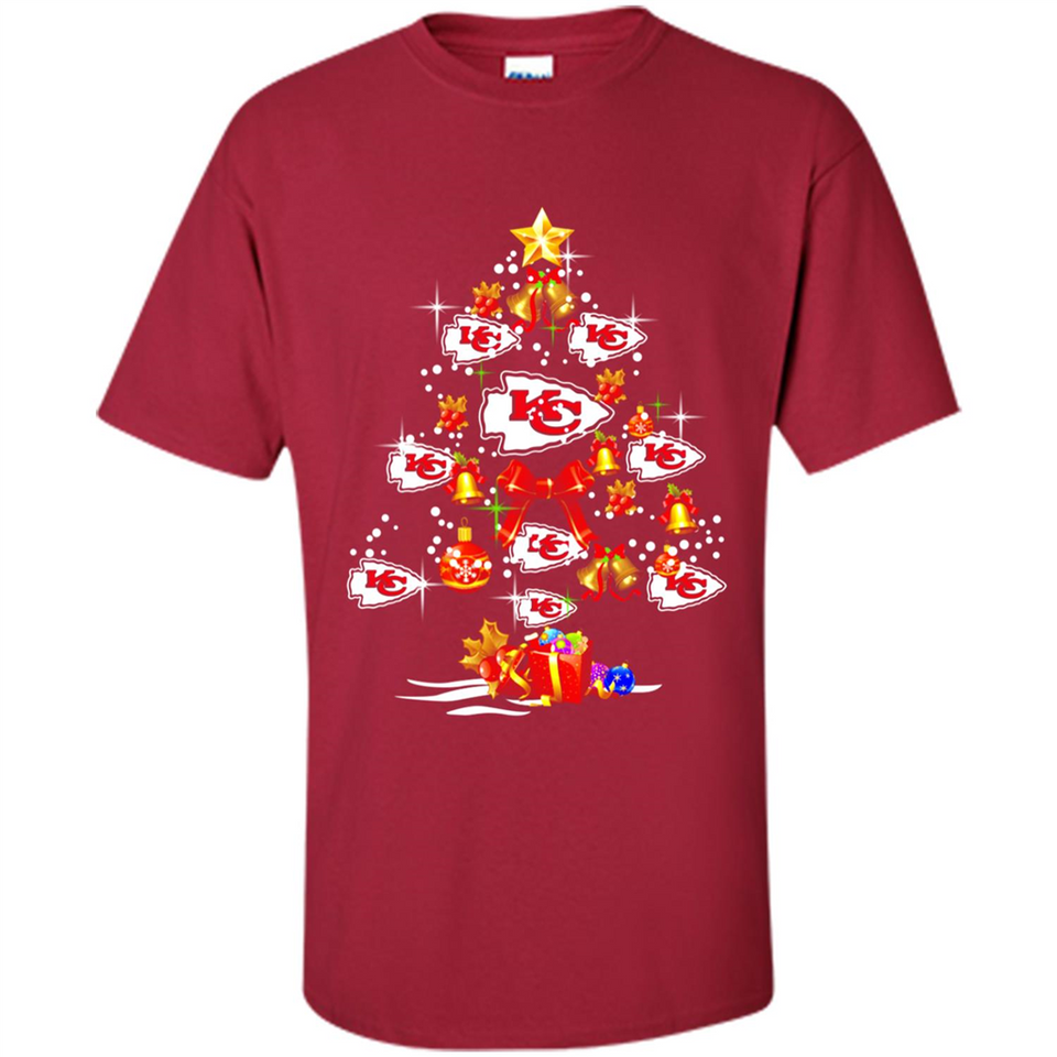 Kansas City Chiefs Christmas Tree PINGPONG