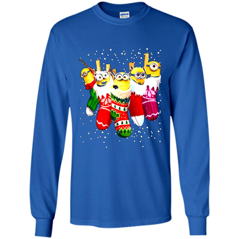 Minions Christmas Stockings Sweatshirt PINGPONG