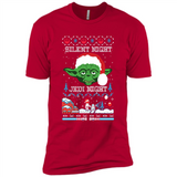 YODA SILENT NIGHT JEDI NIGHT CHRISTMAS UGLY SWEATER