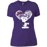 I LOVE DENVER BRONCOS SNOOPY IN MY HEART NFL