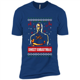 Christmas Ugly Sweater Floyd Mayweather Sweet Christmas - Premium Short Sleeve T-Shirt