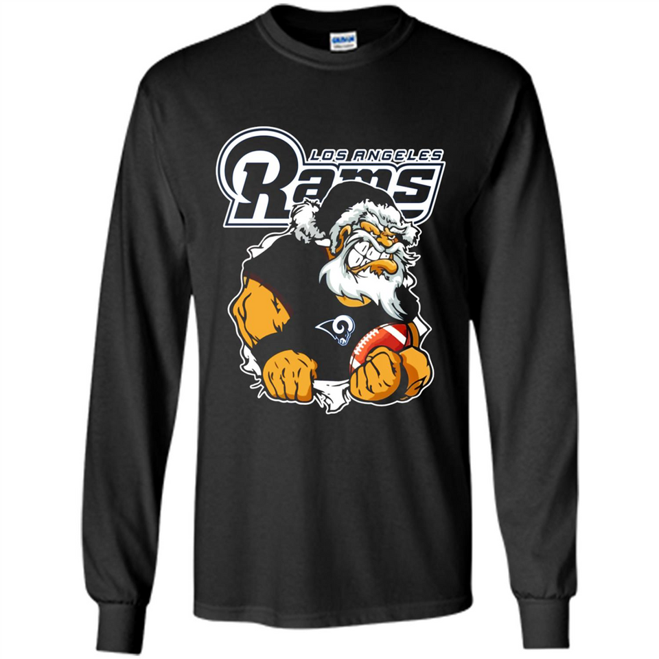 Grumpy Santa Claus Los Angeles Rams Football Team PINGPONG