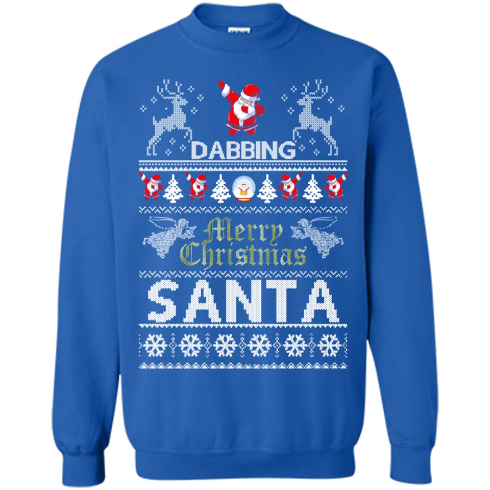 Dabbing Santa Ugly Christmas - Sweatshirt