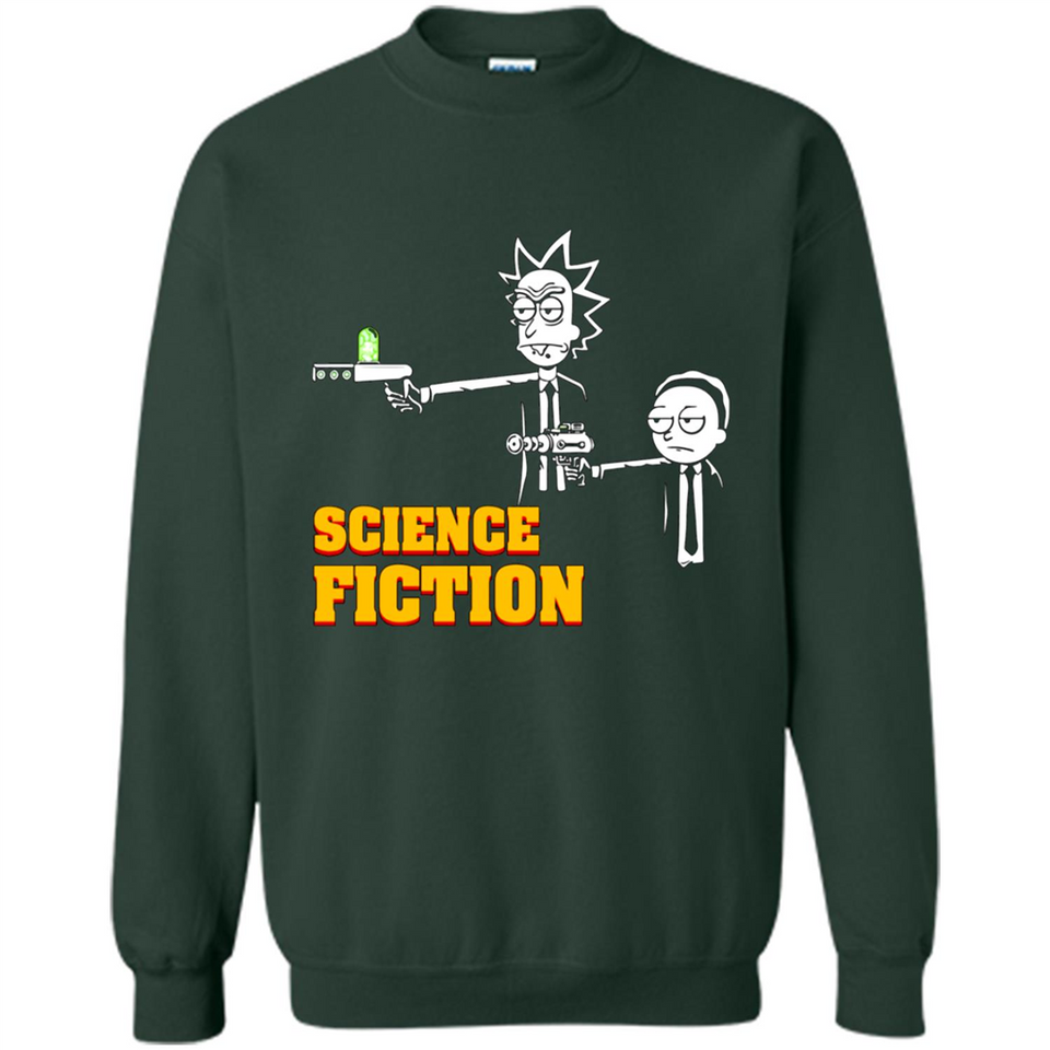 Science Fiction Rick and Morty Pulp Fiction
