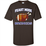 Feast Mode Broncos Shirt - Denver Turkey Thanksgiving