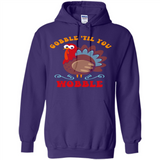 Thanksgiving Gobble Wobble Turkey - Hoodie