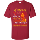 October Girl She Slays She Prays Beautiful Birthday PINGPONG