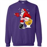 Tampa Bay Buccaneers Santa Claus Toilet