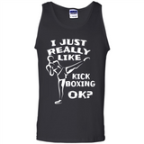 Kick Boxing Shirt Kick Boxer Boxing Workout - Tank Top