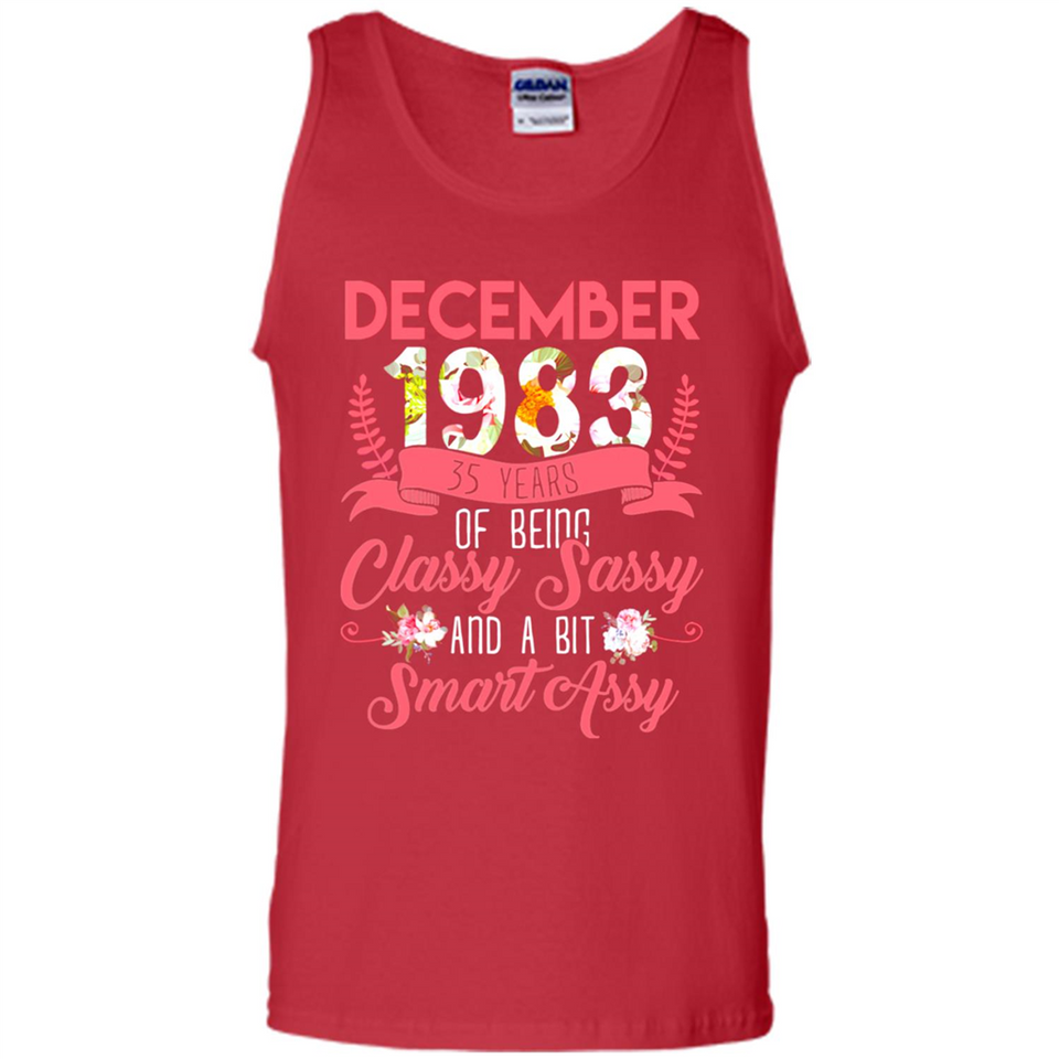 December 1983 35 Years Of Being Classy Sassy - Tank Top