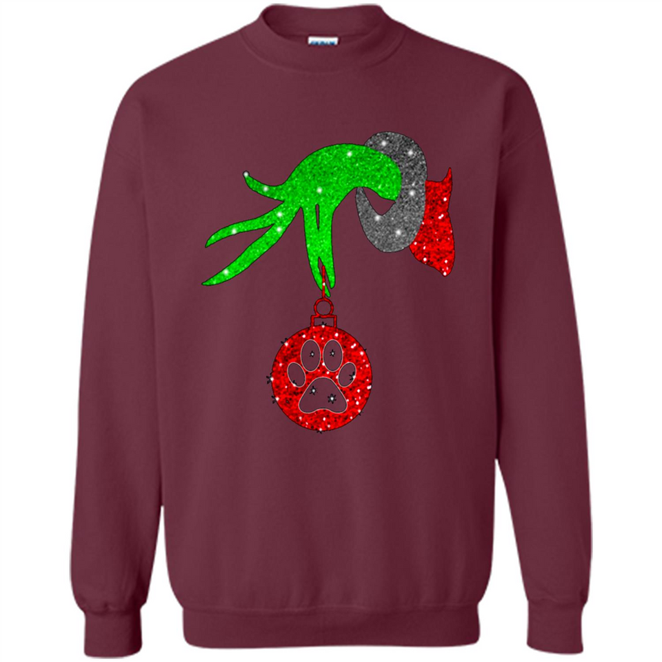 GRINCH HAND DOG PAW CHRISTMAS PINGPONG